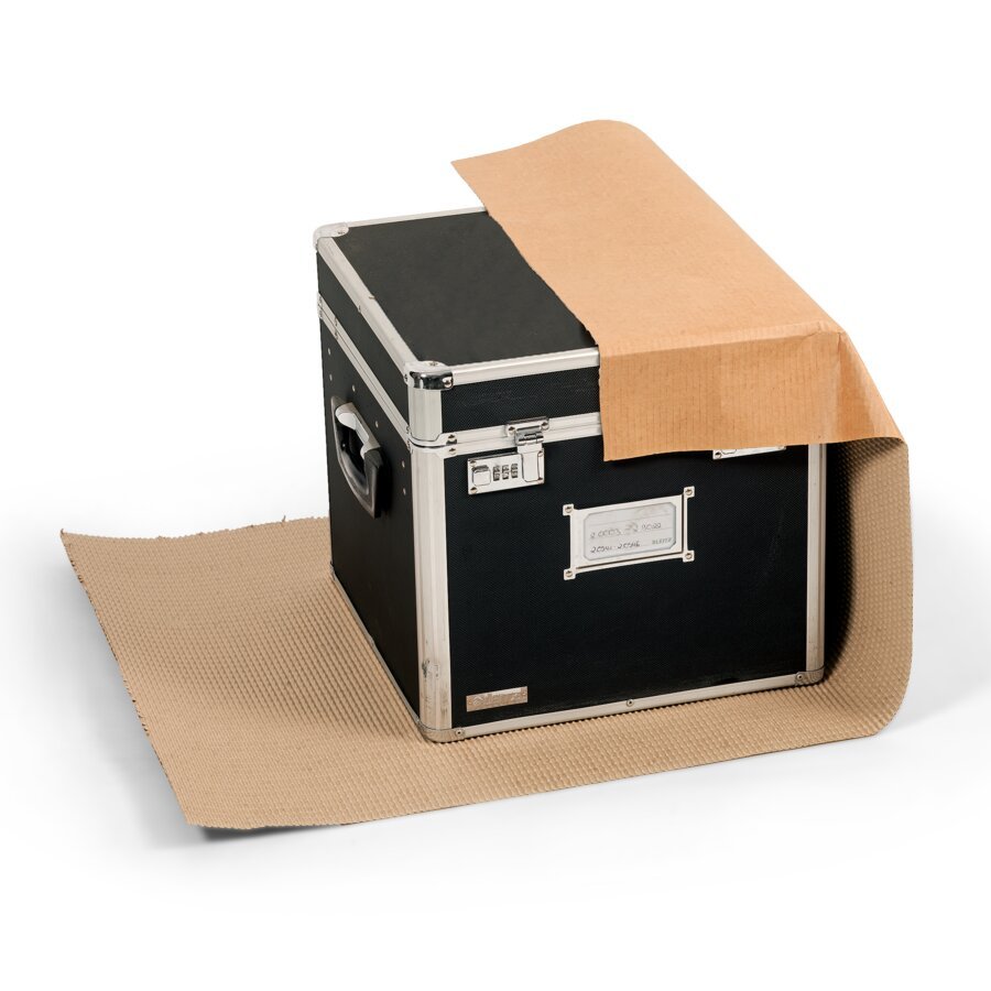 Rollenwellpappe extra stark ideal für schwere und kantige Packgüter geeignet Rollenwellpappe extra stark ideal für schwere und kantige Packgüter geeignet