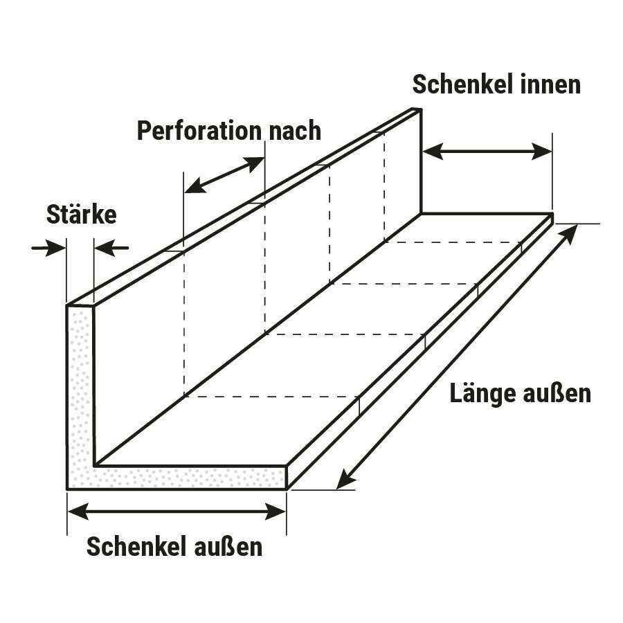 Polsterschutzleiste aus EPS Polsterschutzleiste aus EPS