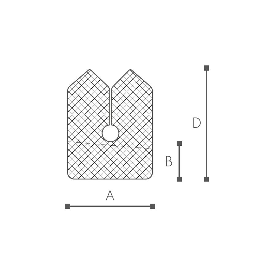 Abmessungen des Schaumprofils Typ EP ohne Lochverstärkung (siehe Preistabelle) Abmessungen des Schaumprofils Typ EP ohne Lochverstärkung (siehe Preistabelle)