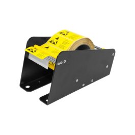 Stabil gegen elektrische Ladung Etikettenspender mit eingelegter ESD-Rolle