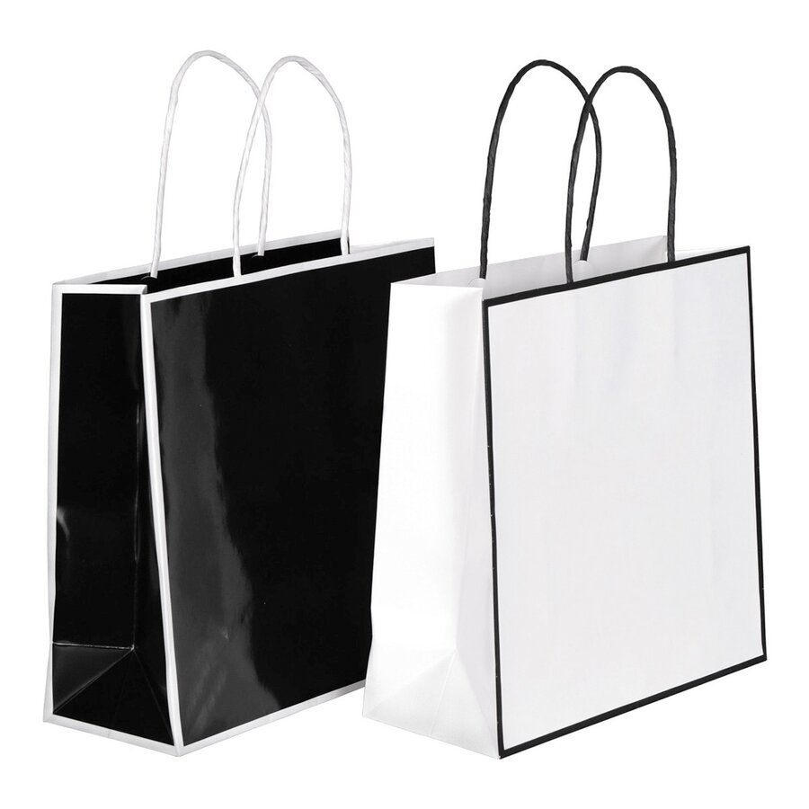 Erhältlich in den eleganten Farbkombinationen schwarz-weiß und weiß-schwarz Erhältlich in den eleganten Farbkombinationen schwarz-weiß und weiß-schwarz