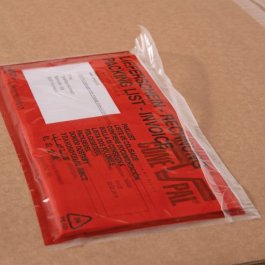 Dokumententasche mit Druck, wiederverschließbar Dokumententasche mit Druck, wiederverschließbar