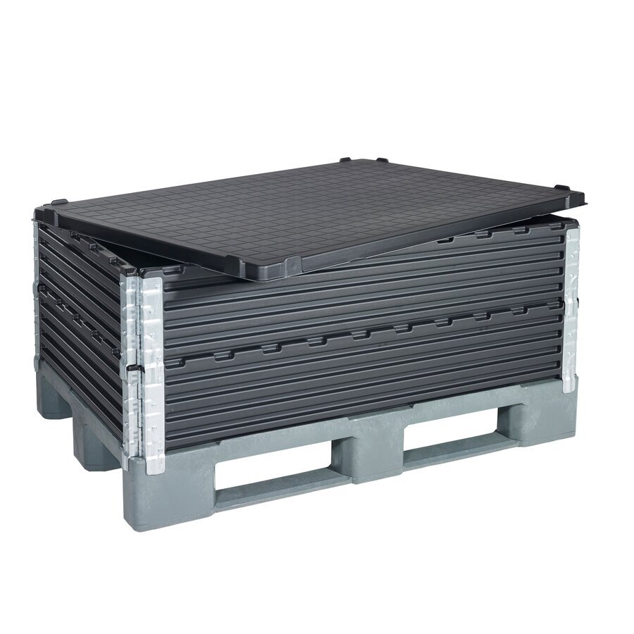 Deckel für Palettenaufsatzrahmen aus hochwertigem Kunststoff Deckel für Palettenaufsatzrahmen aus hochwertigem Kunststoff