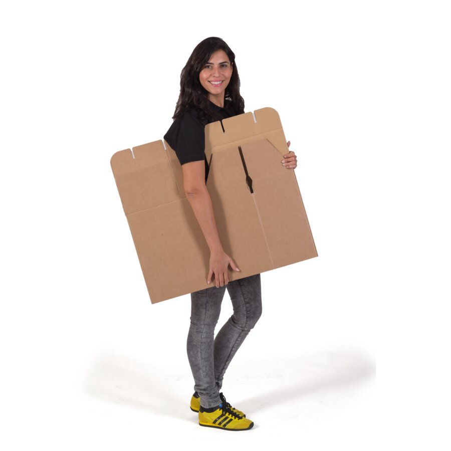 Flach und platzsparend im zusammengefalteten Zustand Flach und platzsparend im zusammengefalteten Zustand