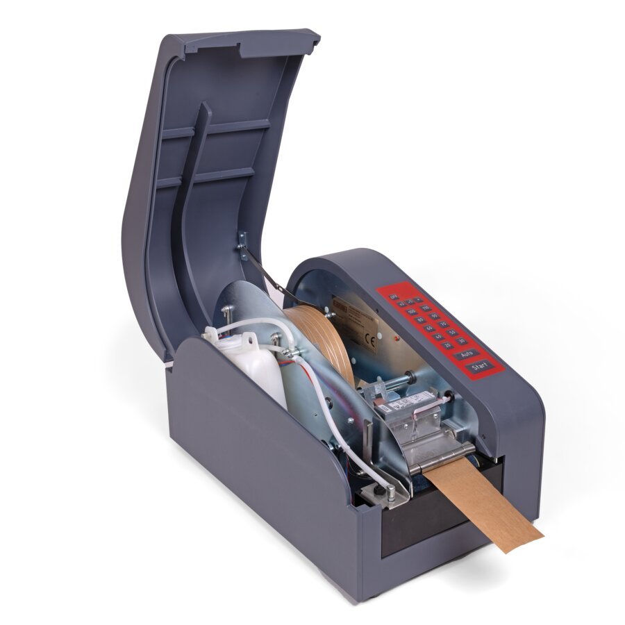 Große Rollendurchmesser bis 250 mm für Streifenlänge 300 m bzw. 400 m aufnehmbar Große Rollendurchmesser bis 250 mm für Streifenlänge 300 m bzw. 400 m aufnehmbar