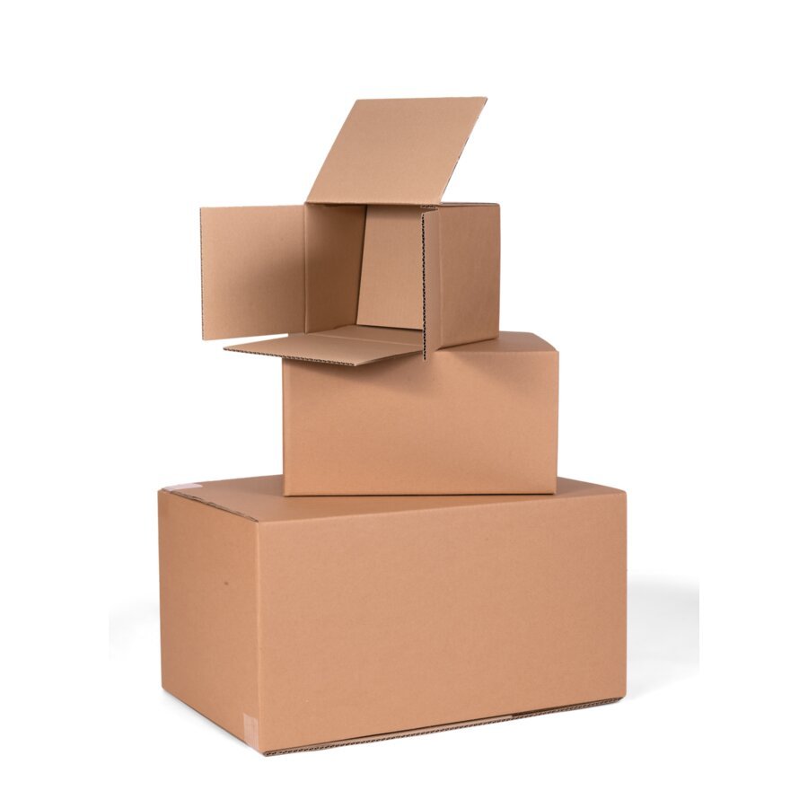 Vollüberlappende Faltschachteln sind die idealen Versandkartons vollüberlappende Klappen