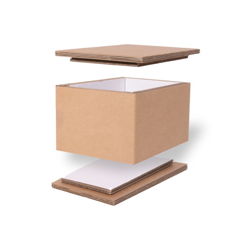 Ihr Packgut wird von allen sechs Seiten vor Temperatureinfluss geschützt Ihr Packgut wird von allen sechs Seiten vor Temperatureinfluss geschützt