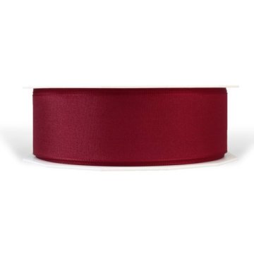 Geschenkband "Uni" Bordeaux