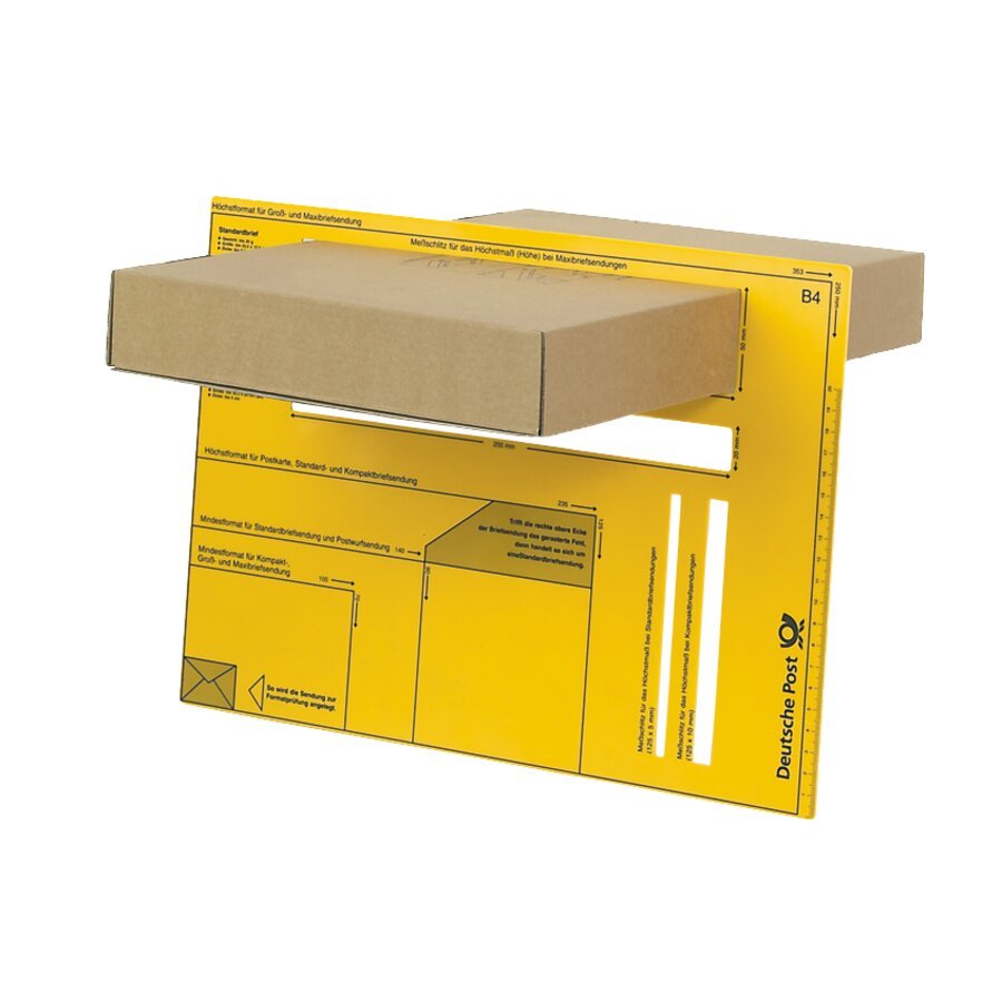 Portooptimiert für das Maxibrief-Format der Deutschen Post Portooptimiert für das Maxibrief-Format der Deutschen Post