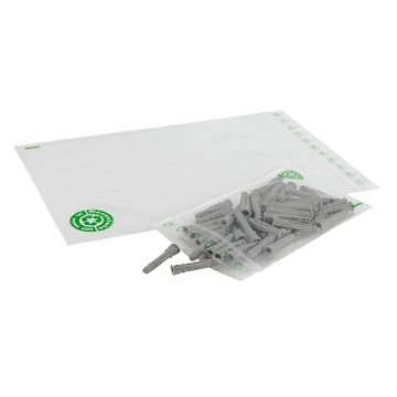 Folienbeutel mit 30% Recyclinganteil und praktischem Druckverschluss