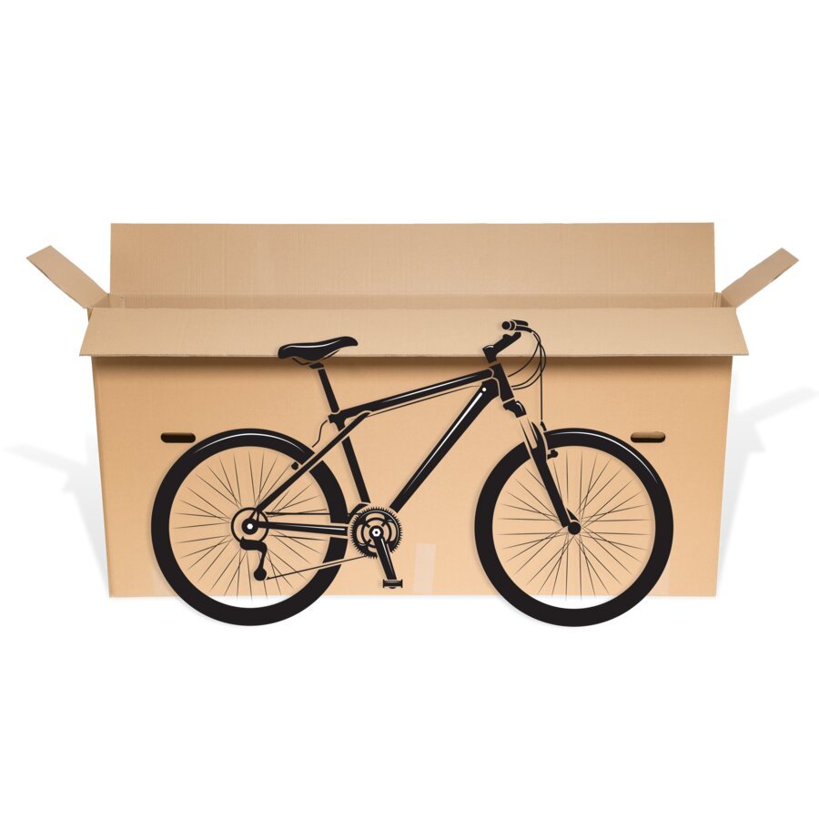Kartons in der Größe, um ein Fahrrad zu verpacken Kartons in der Größe, um ein Fahrrad zu verpacken
