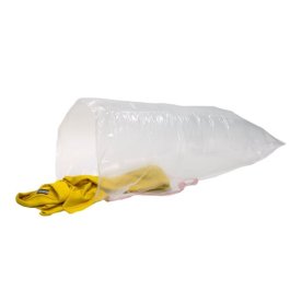 Wasserlösliche Foliensäcke, mit Verschlussband Wasserlösliche Foliensäcke, mit Verschlussband