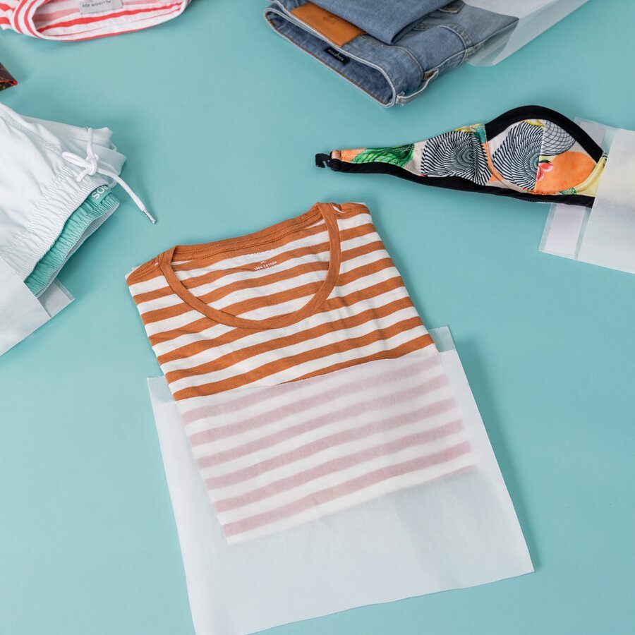 Transluzente Pergamintaschen für leichte Waren Transluzente Pergamintaschen für leichte Waren