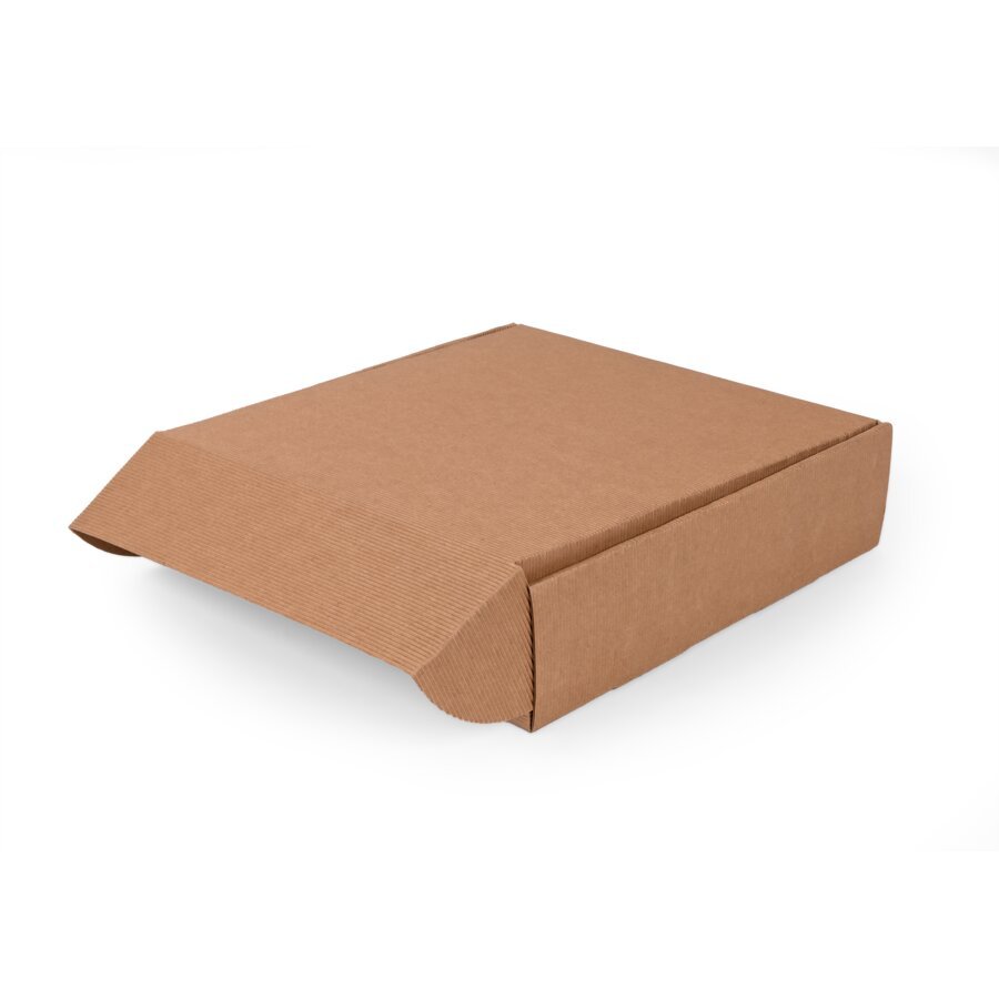 In drei verschiedenen Farben - unter anderem Naturwellpappe - erhältlich In drei verschiedenen Farben - unter anderem Naturwellpappe - erhältlich