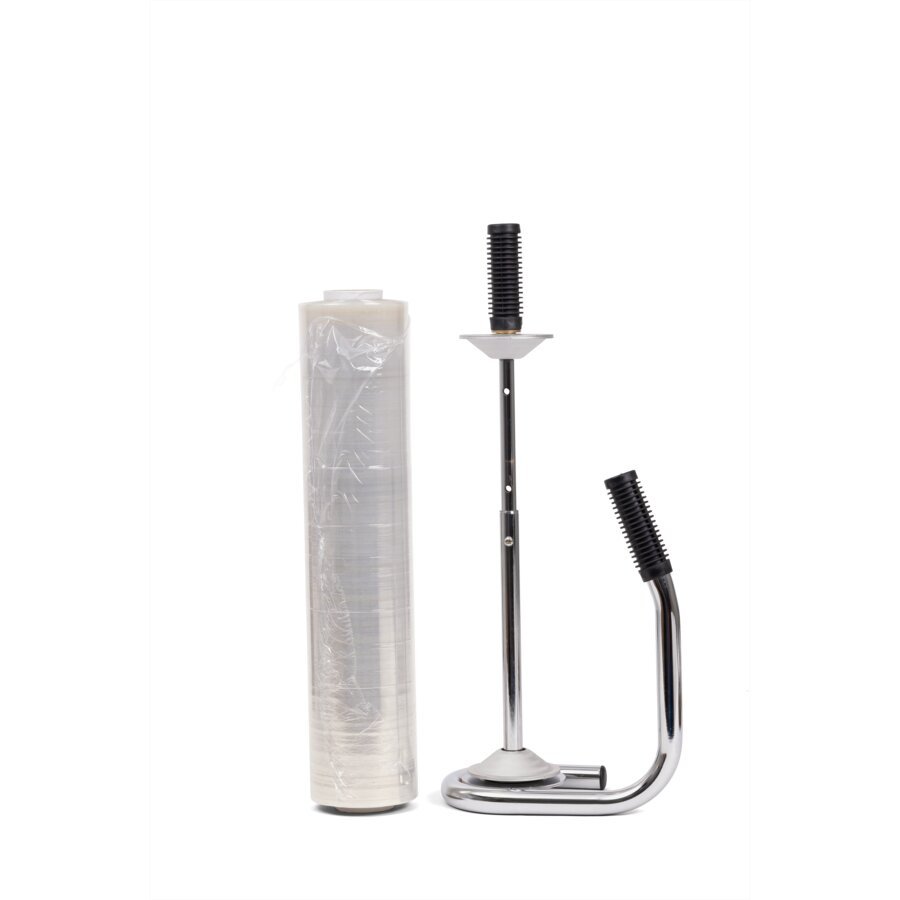 Verchromter Handabroller für Stretchfolien Verchromter Handabroller für Stretchfolien