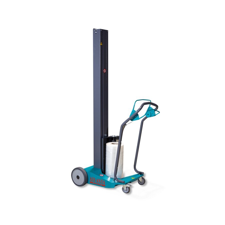 Mobiler, manueller, handbetriebener und ergonomischer Stretchwickler Er ist nicht nur mobil, sondern auch ergonomisch