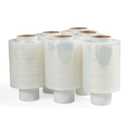 Ministretchfolie aus recyceltem Kunststoff Ministretchfolie aus Recycling-Material