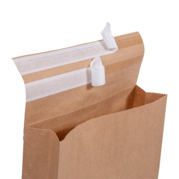 Geräumige Papier-Versandtasche mit doppeltem Klebeverschluss