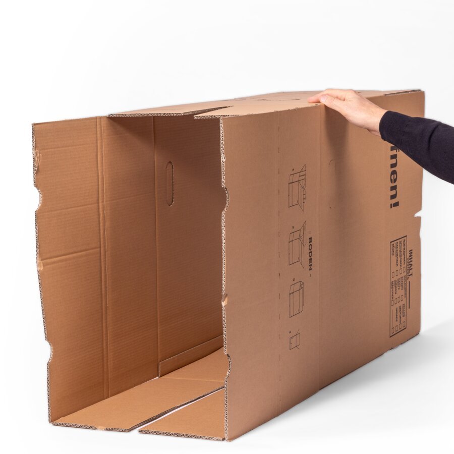 Aufbau: Karton aufrichten... Aufbau: Karton aufrichten...