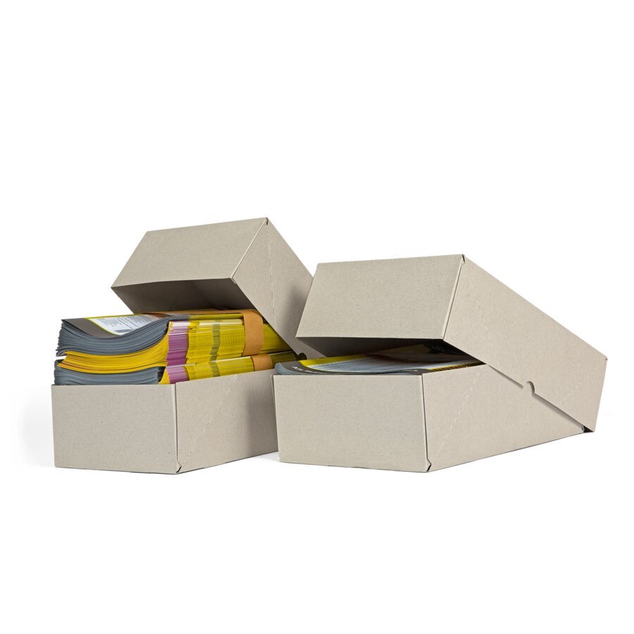 Stülpdeckelkarton für DIN-Formate Stülpdeckelkarton für DIN-Formate
