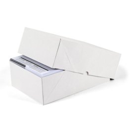 Stülpdeckelkarton aus Vollpappe mit PE-Beschichtung Stülpdeckelkarton aus Vollpappe mit PE-Beschichtung