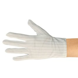 ESD-Handschuhe aus Polyester mit leitfähigen Fasern ESD-Handschuhe aus Polyester mit leitfähigen Fasern