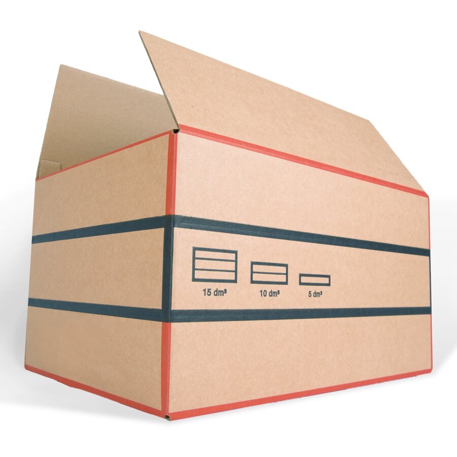 1 Kommissionierkarton - 3 verschiedene Füllhöhen 3 unterschiedliche Füllhöhen