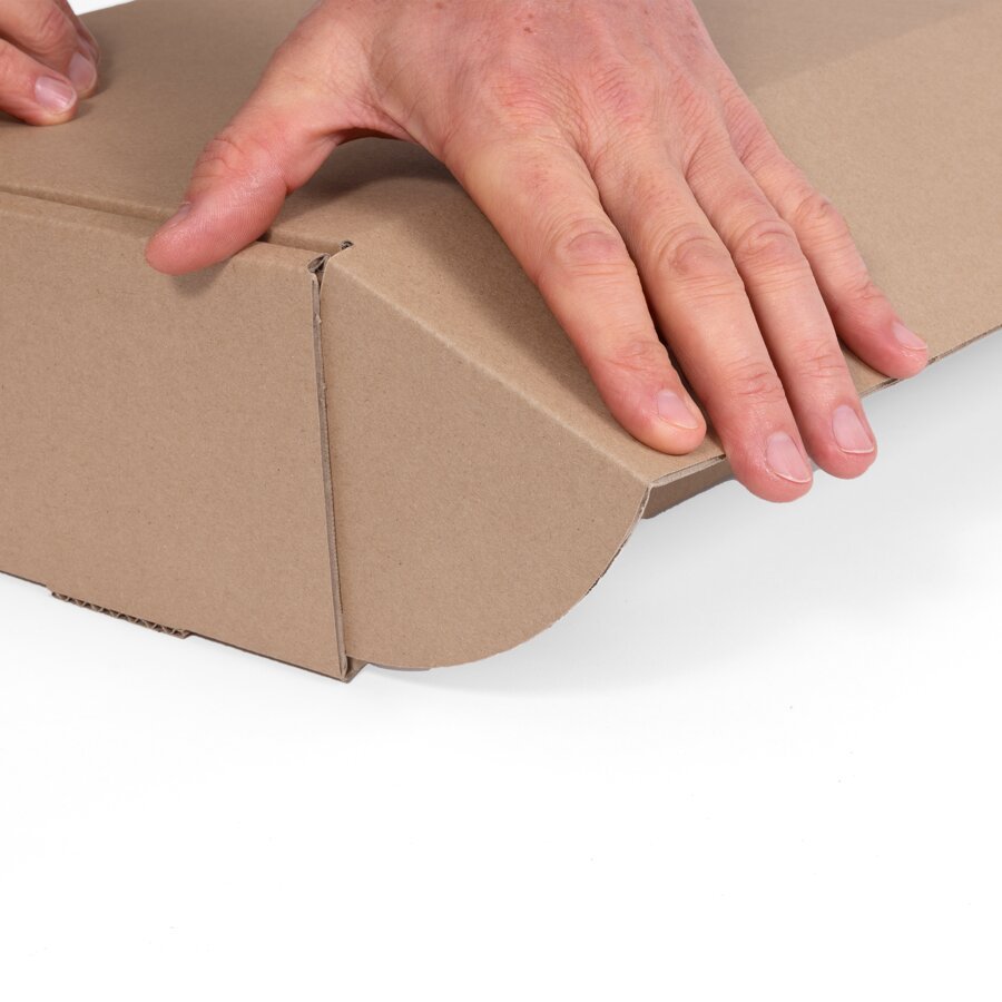 Praktische Ohrenlaschen zum Verschließen und Wiederöffnen der Verpackung Praktische Ohrenlaschen zum Verschließen und Wiederöffnen der Verpackung