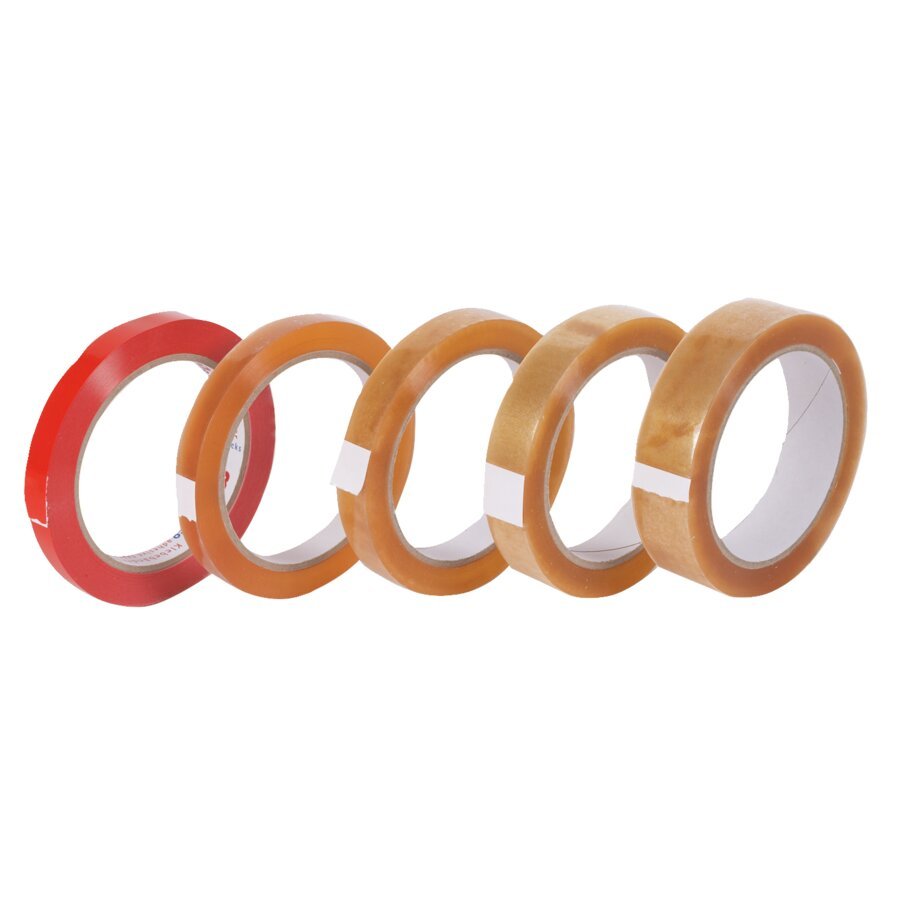 Klebefilm in verschienden Breiten Klebefilm in verschienden Breiten