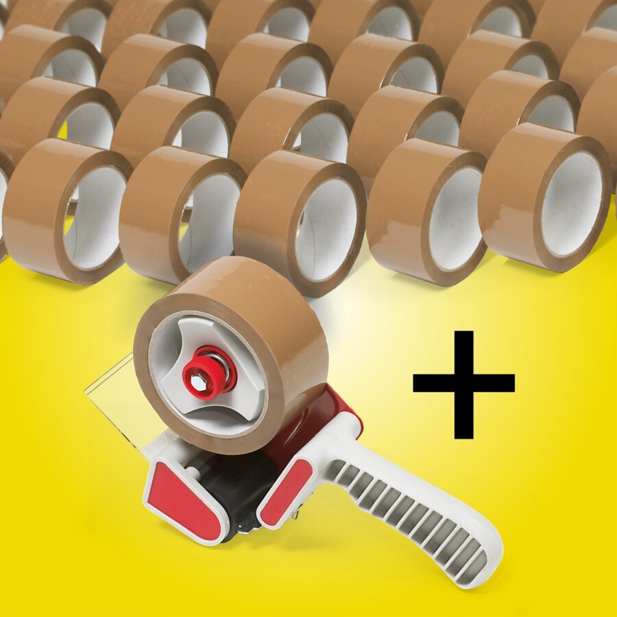 Klebeband Spar-Set + gratis Abroller Klebeband Spar-Set + gratis Abroller