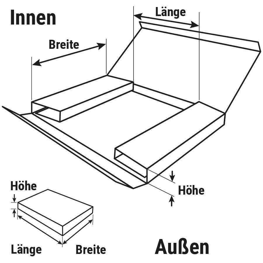 CD Versandverpackung mit Selbstklebeverschluss CD Versandverpackung mit Selbstklebeverschluss