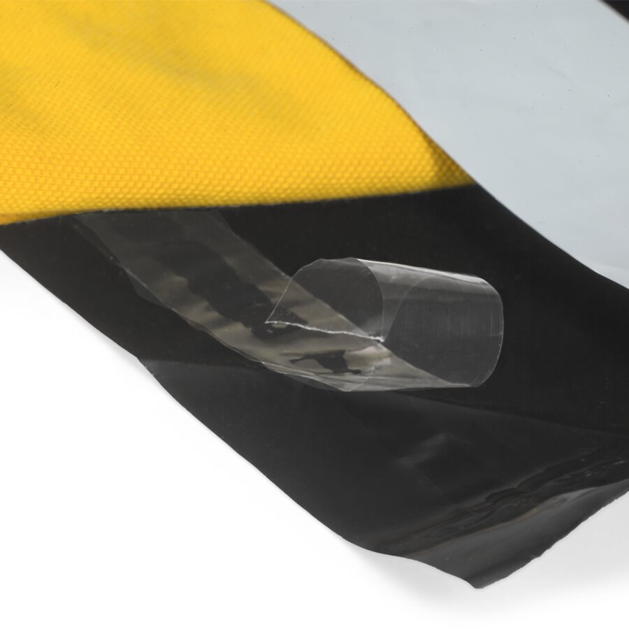 Selbstklebe-Verschluss mit Abziehstreifen Selbstklebe-Verschluss mit Abziehstreifen