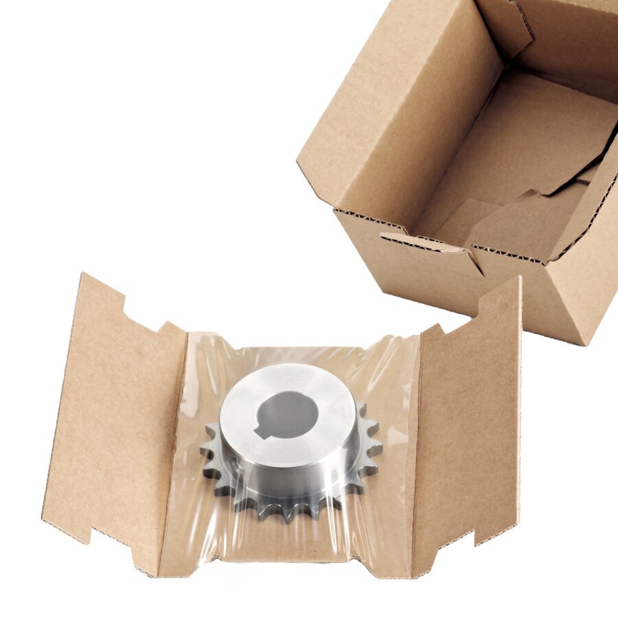 Jede Größe auch mit VCI Korrosionsschutz lieferbar Jede Größe auch mit VCI Korrosionsschutz lieferbar