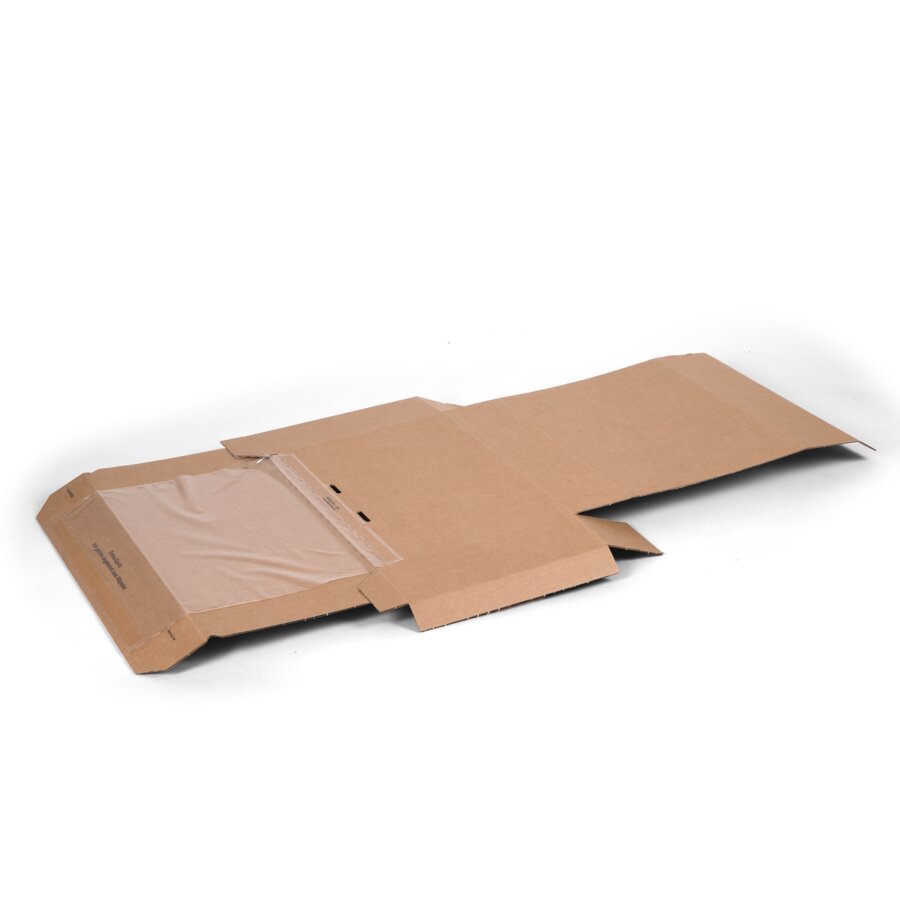 Durch die flache Anlieferung sparen Sie Lagerplatz Durch die flache Anlieferung sparen Sie Lagerplatz