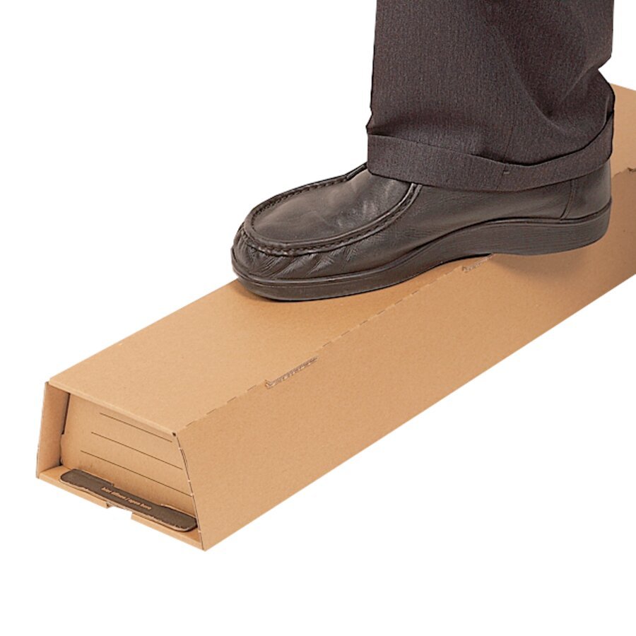 Die Trapez-Verpackung ist extrem belastbar und knickstabil Die Trapez-Verpackung ist extrem belastbar und knickstabil