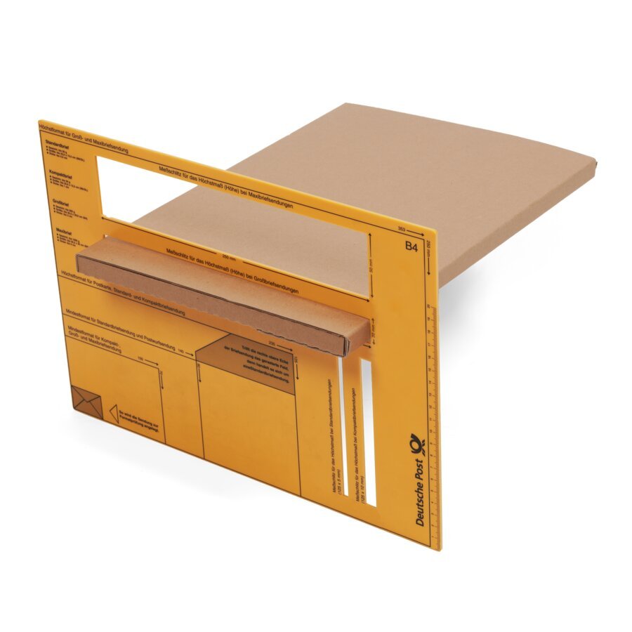 Dieser Karton entspricht genau den erforderlichen Maßen für das Format Dieser Karton entspricht genau den erforderlichen Maßen für das Format