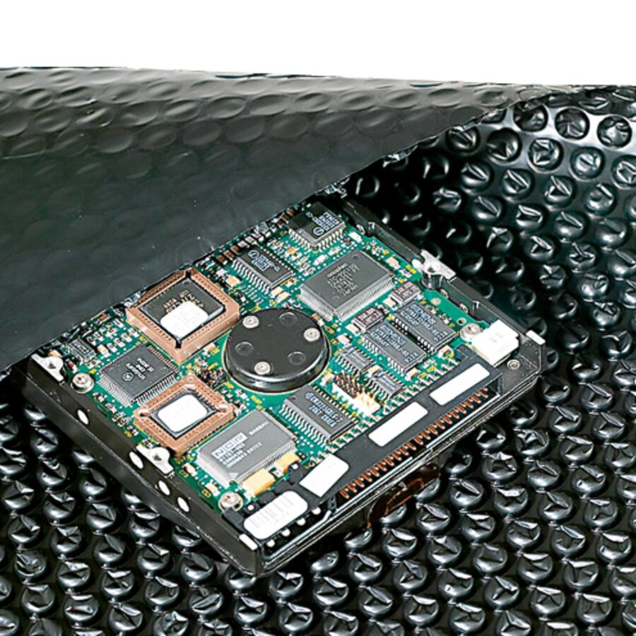 Noppenfolie leitfähig elastisch, antistatisch und stoßdämpfend Noppenfolie leitfähig elastisch, antistatisch und stoßdämpfend