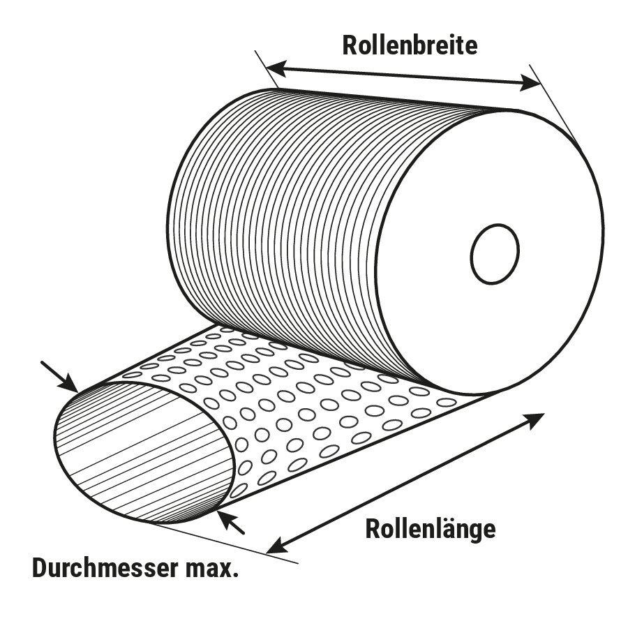 Luftpolsterschlauch, 3-lagig Luftpolsterschlauch, 3-lagig