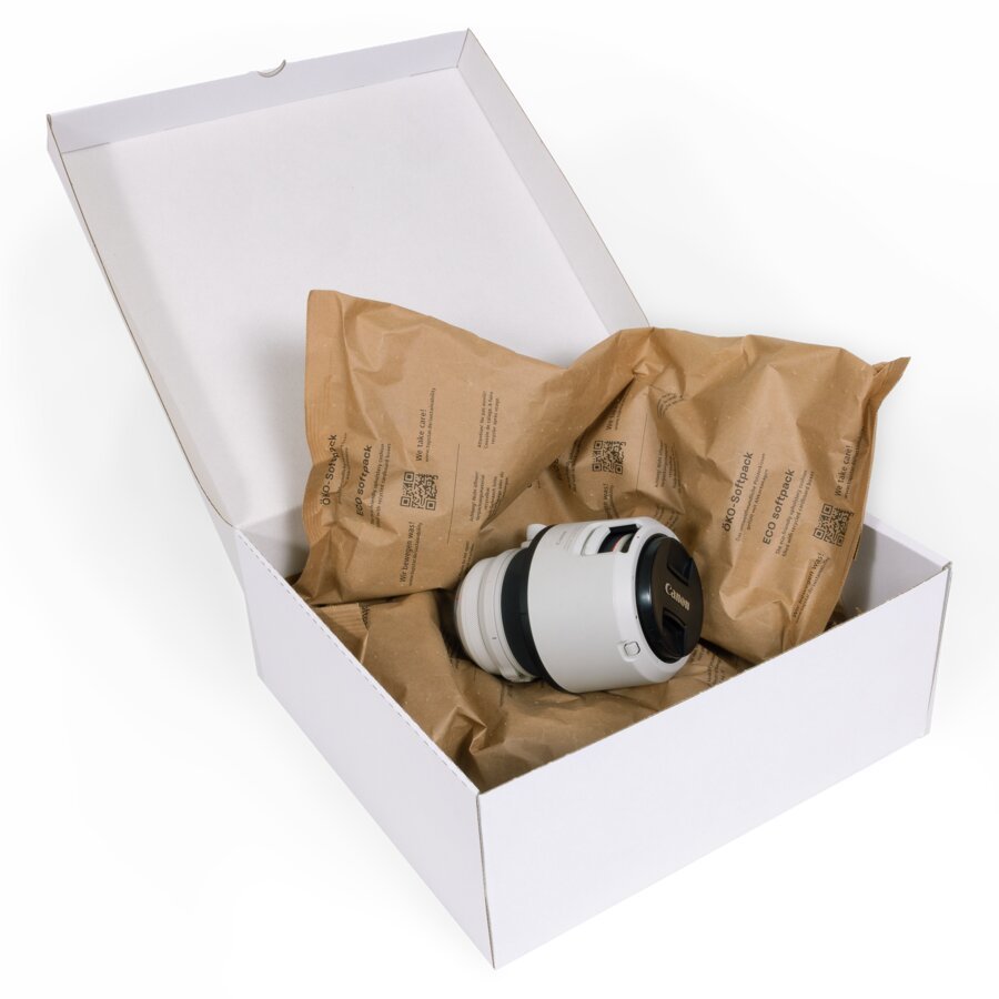 Mit Papierkissen sauber und ökologisch auspolstern Mit Papierkissen sauber und ökologisch auspolstern