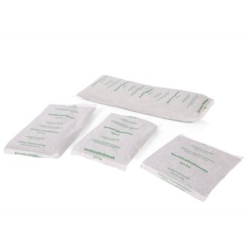 Das Granulat ist abgepackt in handlichen Beuteln, die sich im Handumdrehen im Versandkarton verstauen lassen