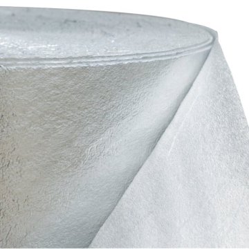 Die metallisierte Schaumfolie schützt Ihre Ware vor Kratzern und wirkt wärme- und kälteisolierend