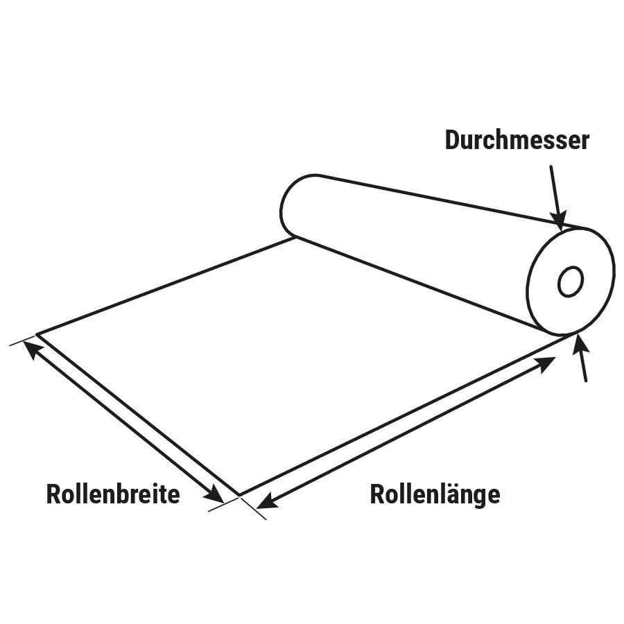 Natrondehnkrepp auf Rolle Natrondehnkrepp auf Rolle