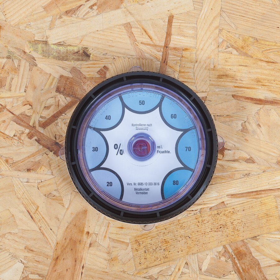 Feuchtigkeits-Kontrollfenster Feuchtigkeits-Kontrollfenster