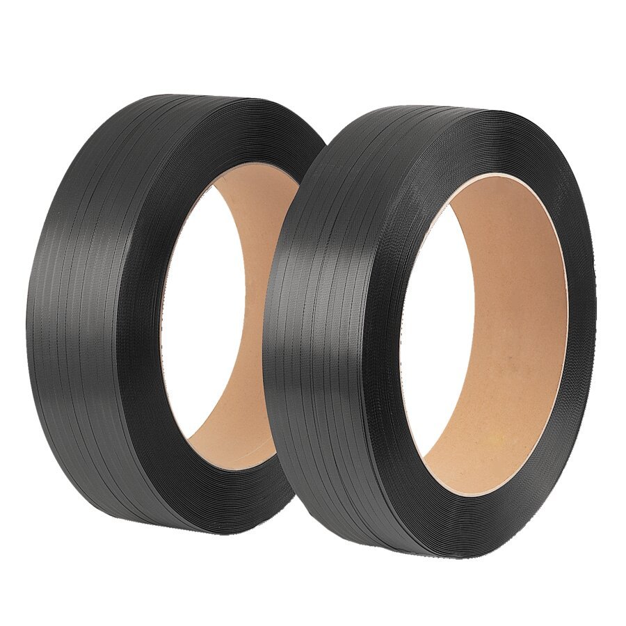 Strapazierfähiges PP-Umreifungsband in verschiedenen Bandbreiten und Stärken Strapazierfähiges PP-Umreifungsband in verschiedenen Bandbreiten und Stärken