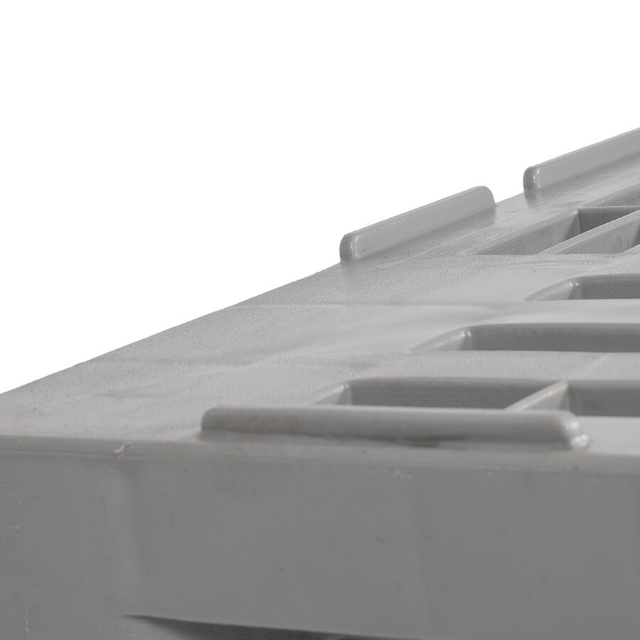 Erhöhte Außenkanten verhindern ein Verrutschen der Ladung Erhöhte Außenkanten verhindern ein Verrutschen der Ladung