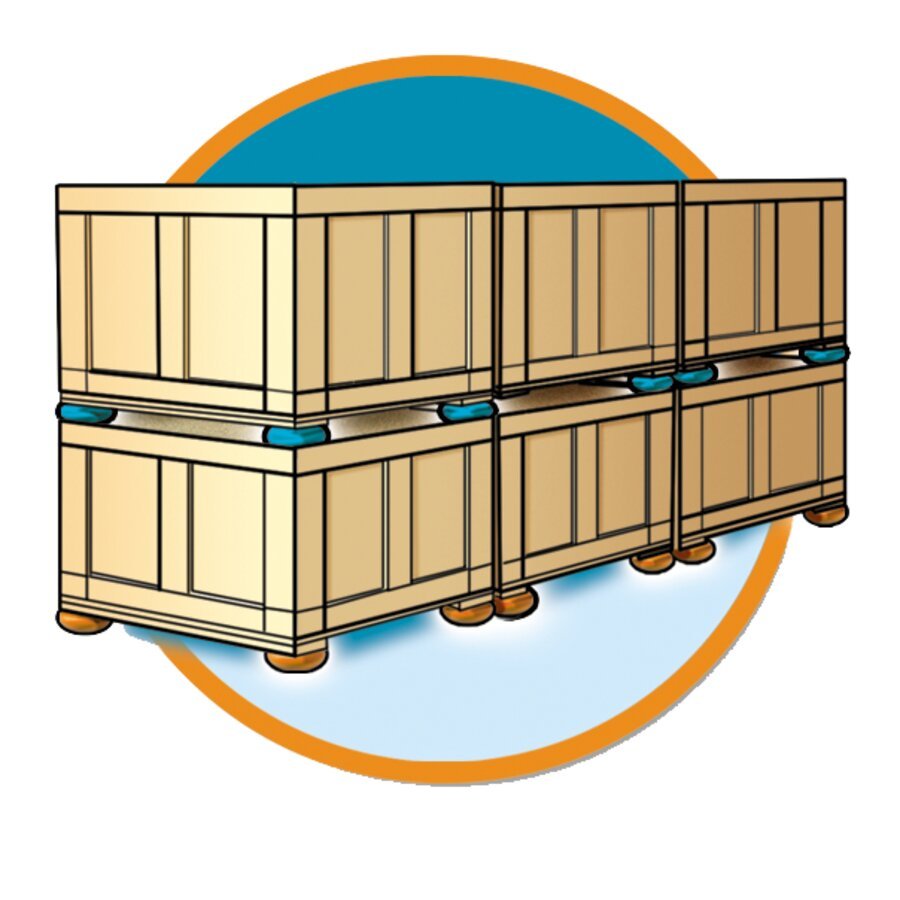 Sicheres Stapeln von Holzkisten Sicheres Stapeln von Holzkisten