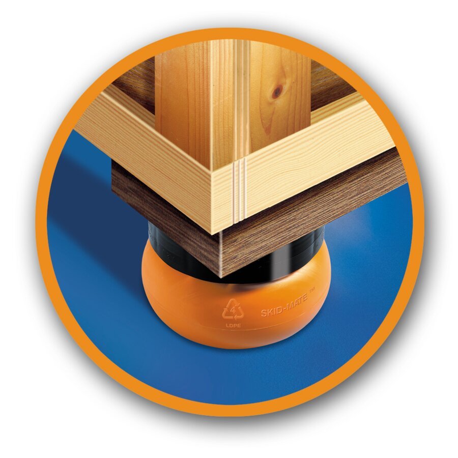 Dämpfungsfuß Skid Mate für Paletten Dämpfungsfuß Skid Mate für Paletten