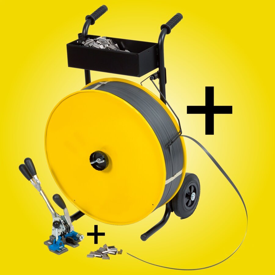 PP-Umreifungsband + Zubehör Spar-Set PP-Umreifungsband + Zubehör Spar-Set