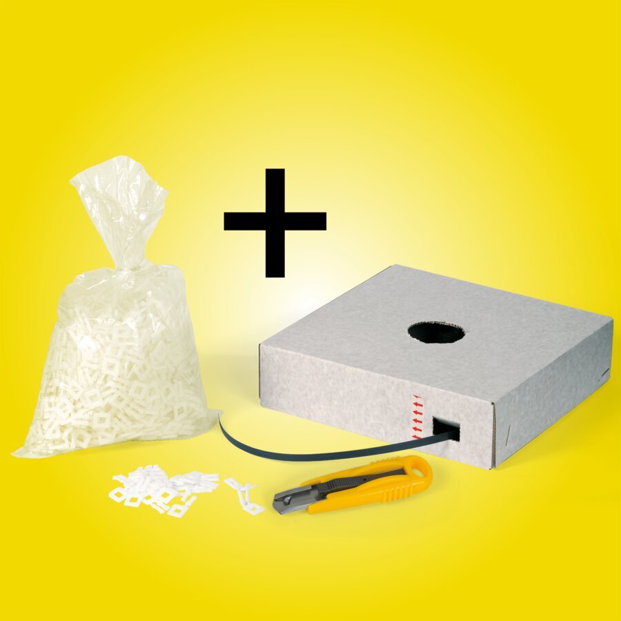 PP-Umreifungsband + Verschlussklemmen Spar-Set PP-Umreifungsband + Verschlussklemmen Spar-Set