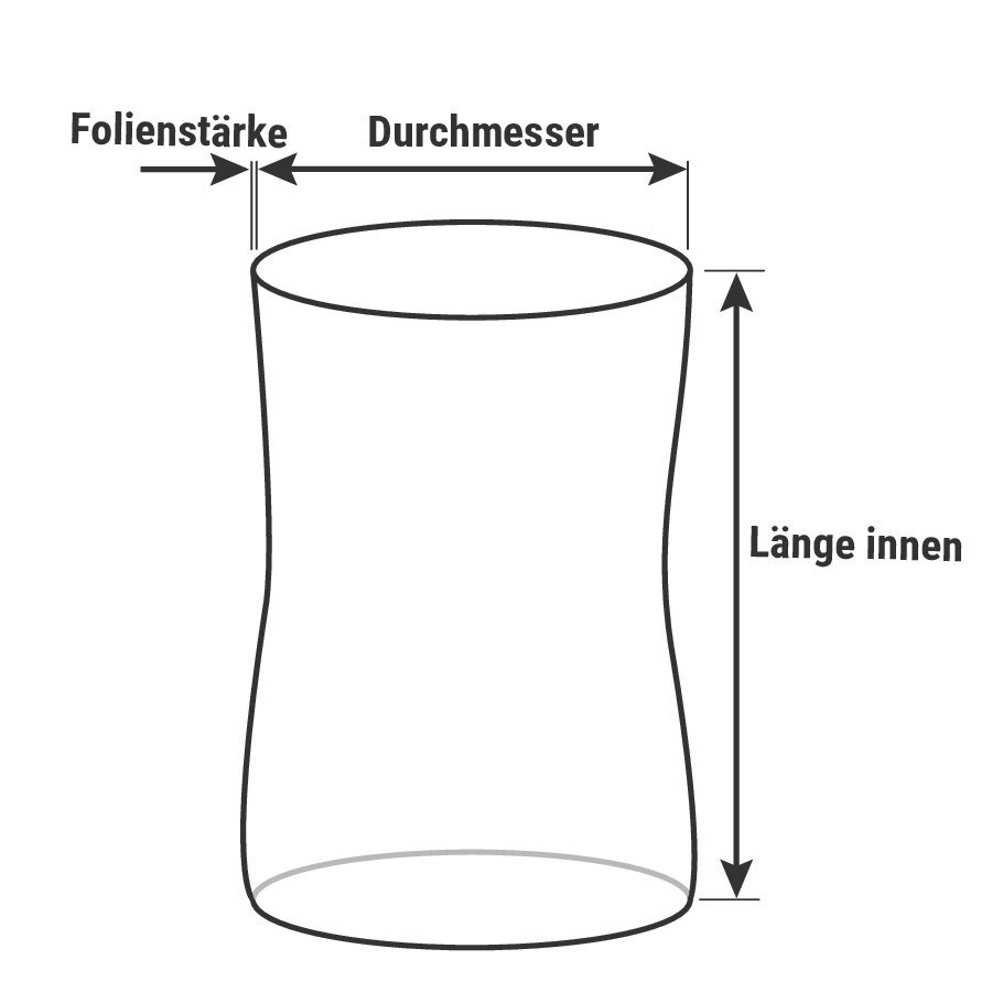 PE Seitenfaltensack auf Rolle PE Seitenfaltensack auf Rolle